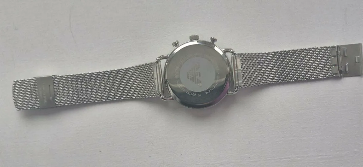 Emporio armani mens quartz watch - Image 3