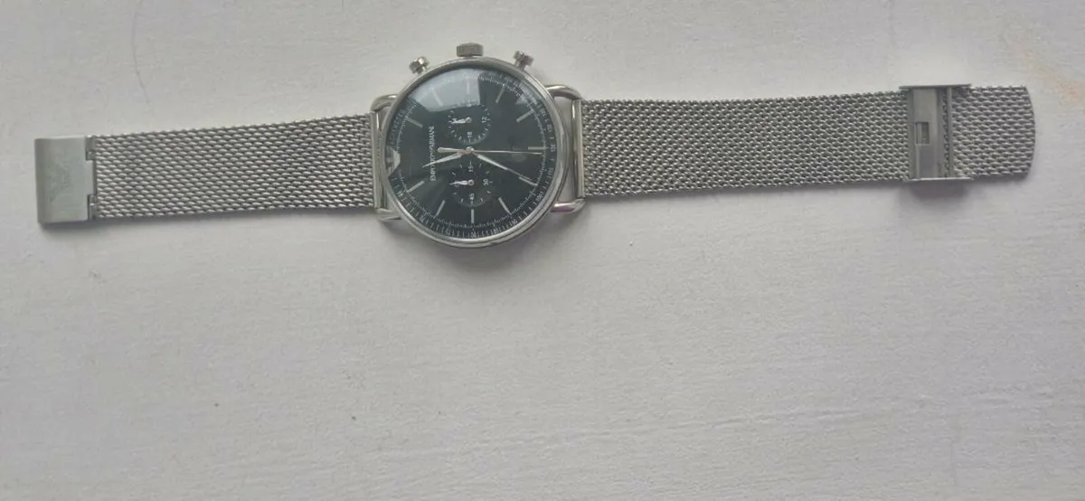 Emporio armani mens quartz watch - Image 1