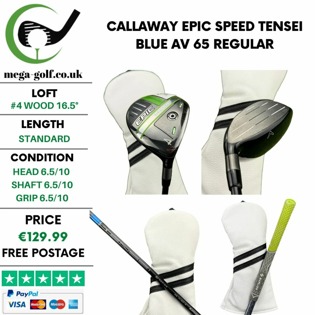 Callaway Epic Speed #4 Wood 16.5° / Regular - Image 1