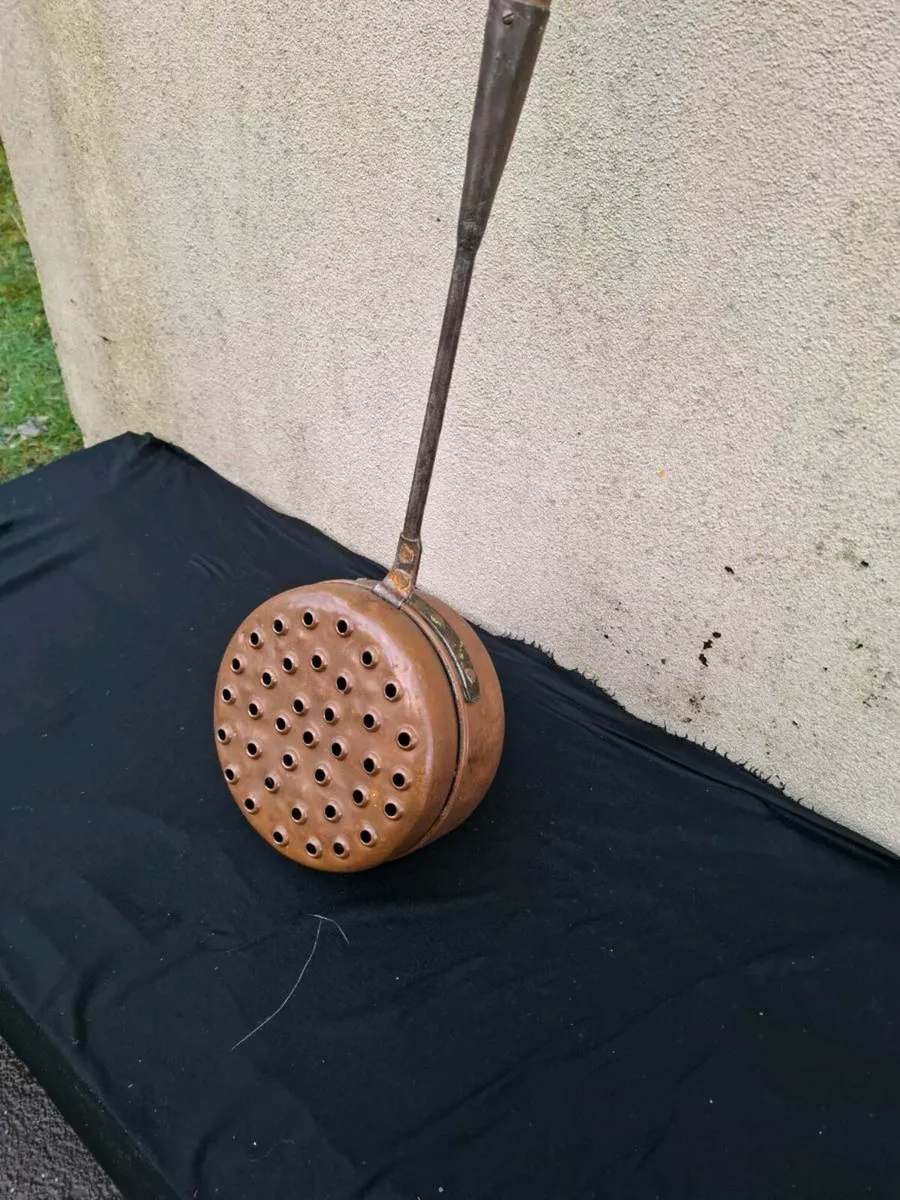 Copper bed warmer - Image 3
