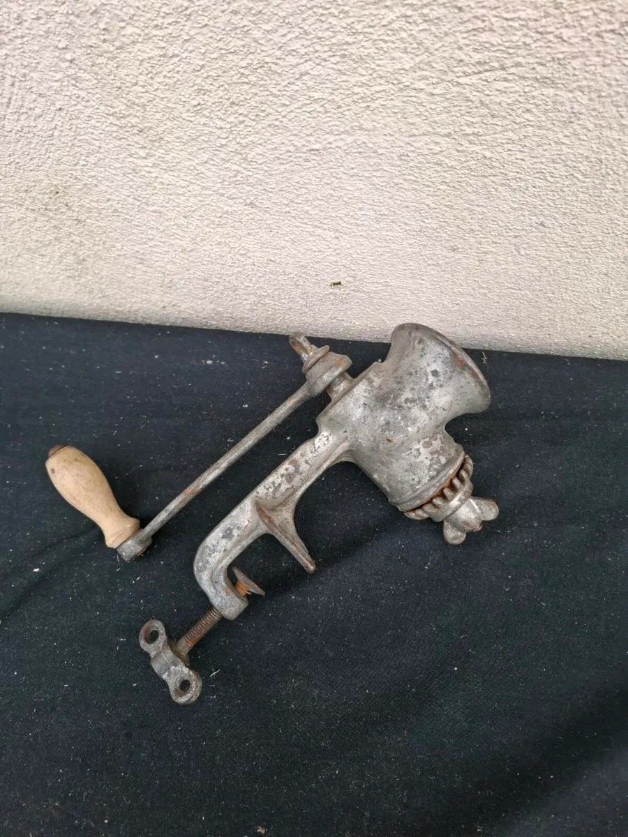Vintage meat grinder postage possible