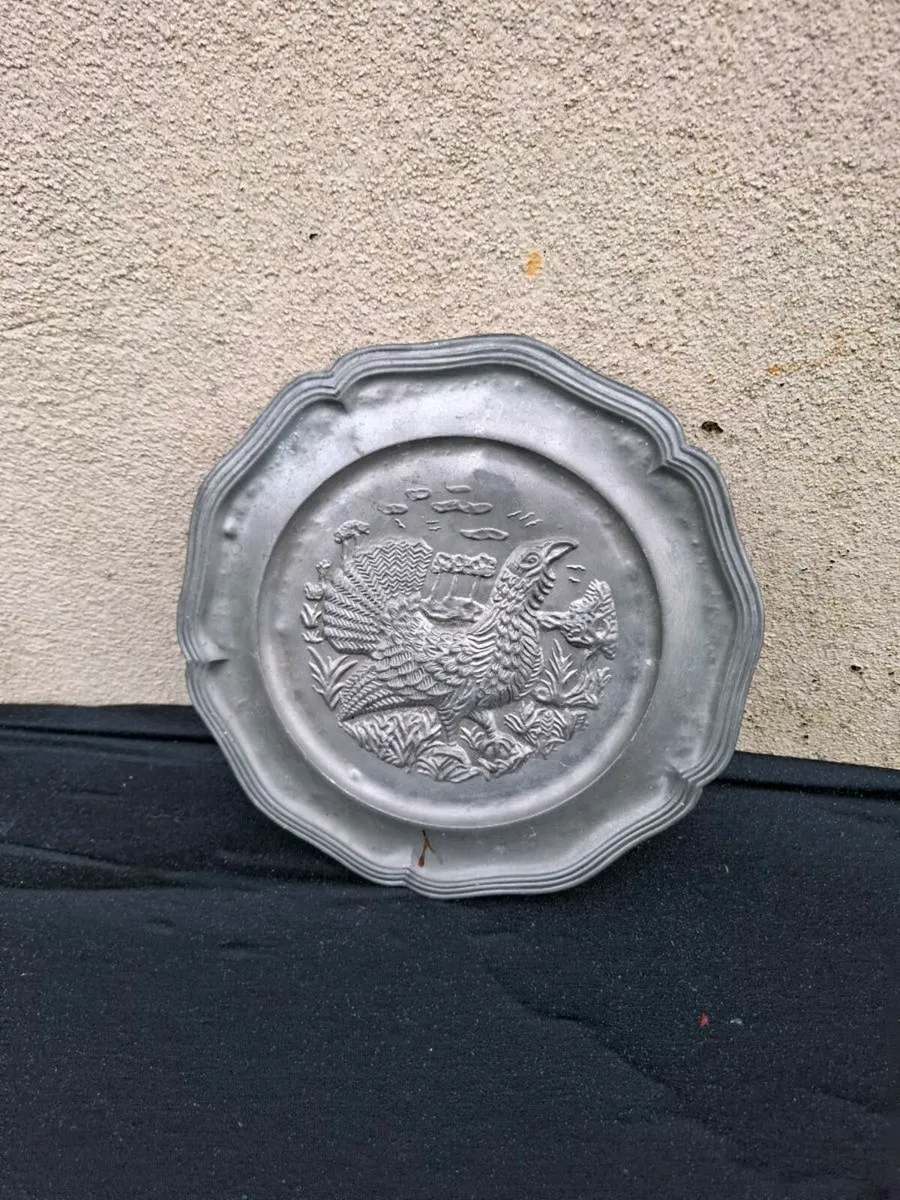 Pewter plate - Image 2
