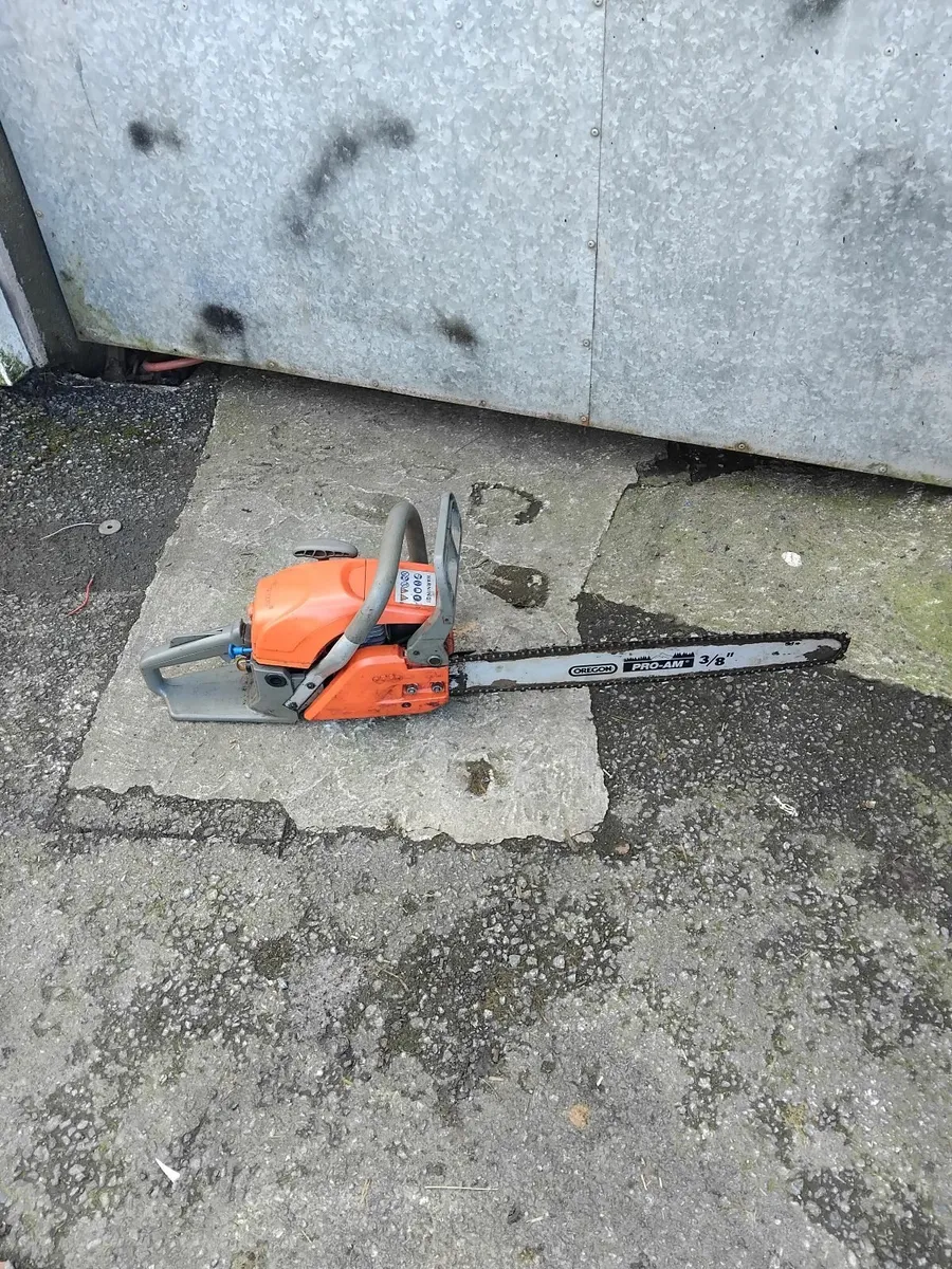 2018 zm5410 big chinasaw running well - Image 4