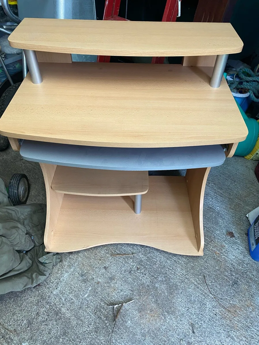 Dining Table and Computer Desp - Image 2