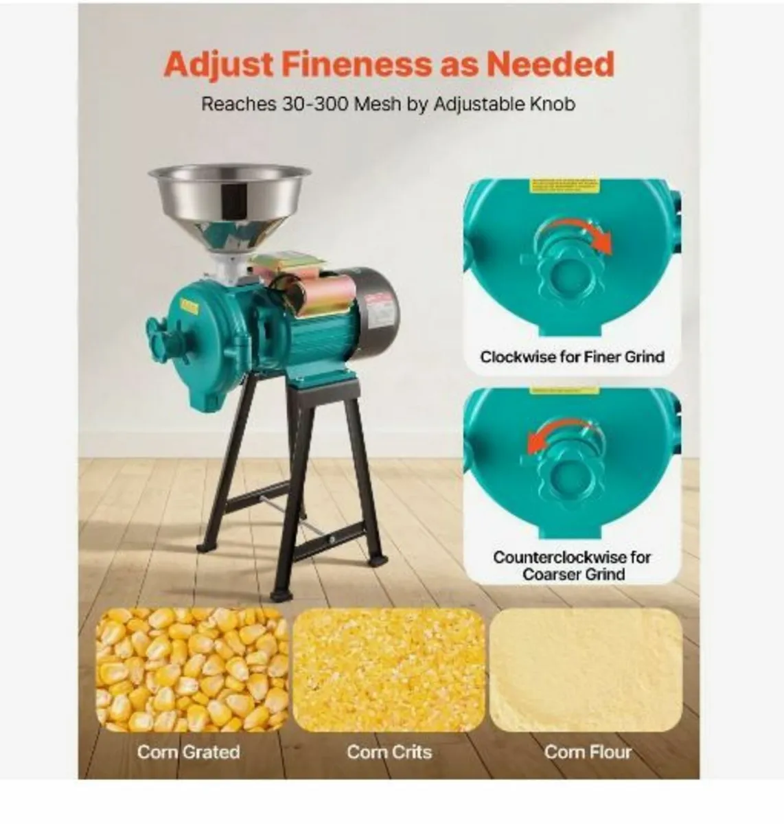 Electric Grain Mill Grinder - Image 4