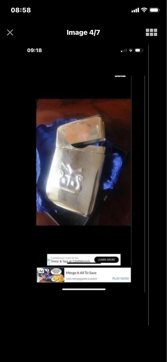 Silver AIB Business Card Holder - Image 4