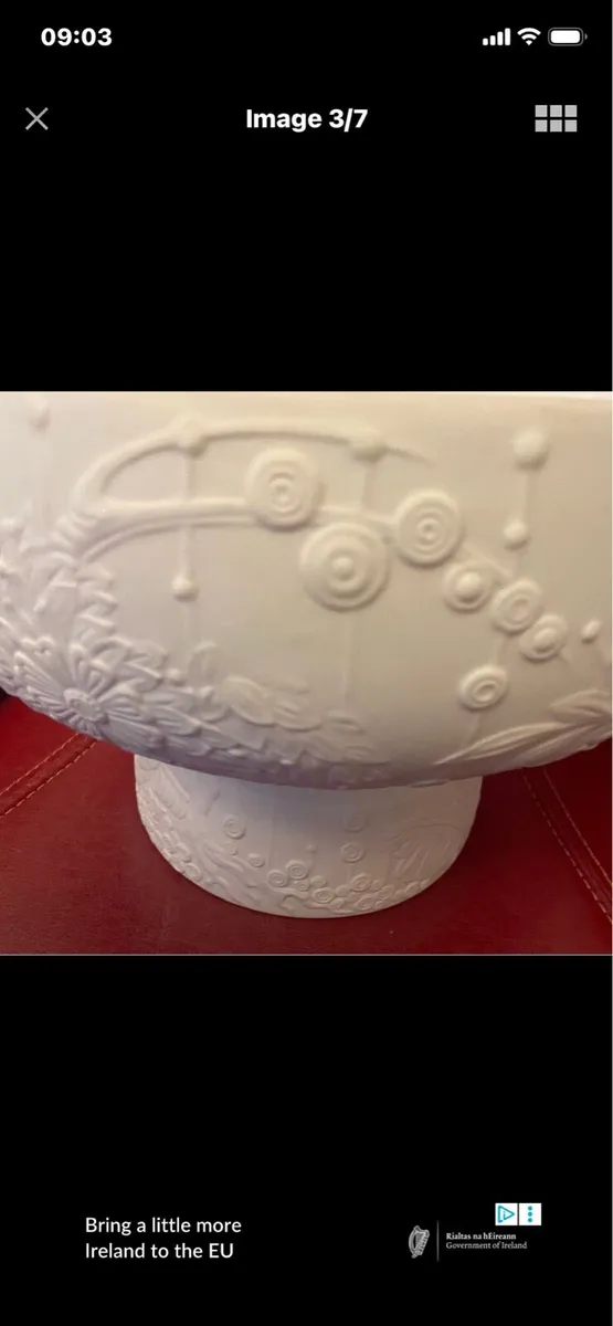 Rare Lladro Large Pastoral Vase - Image 3