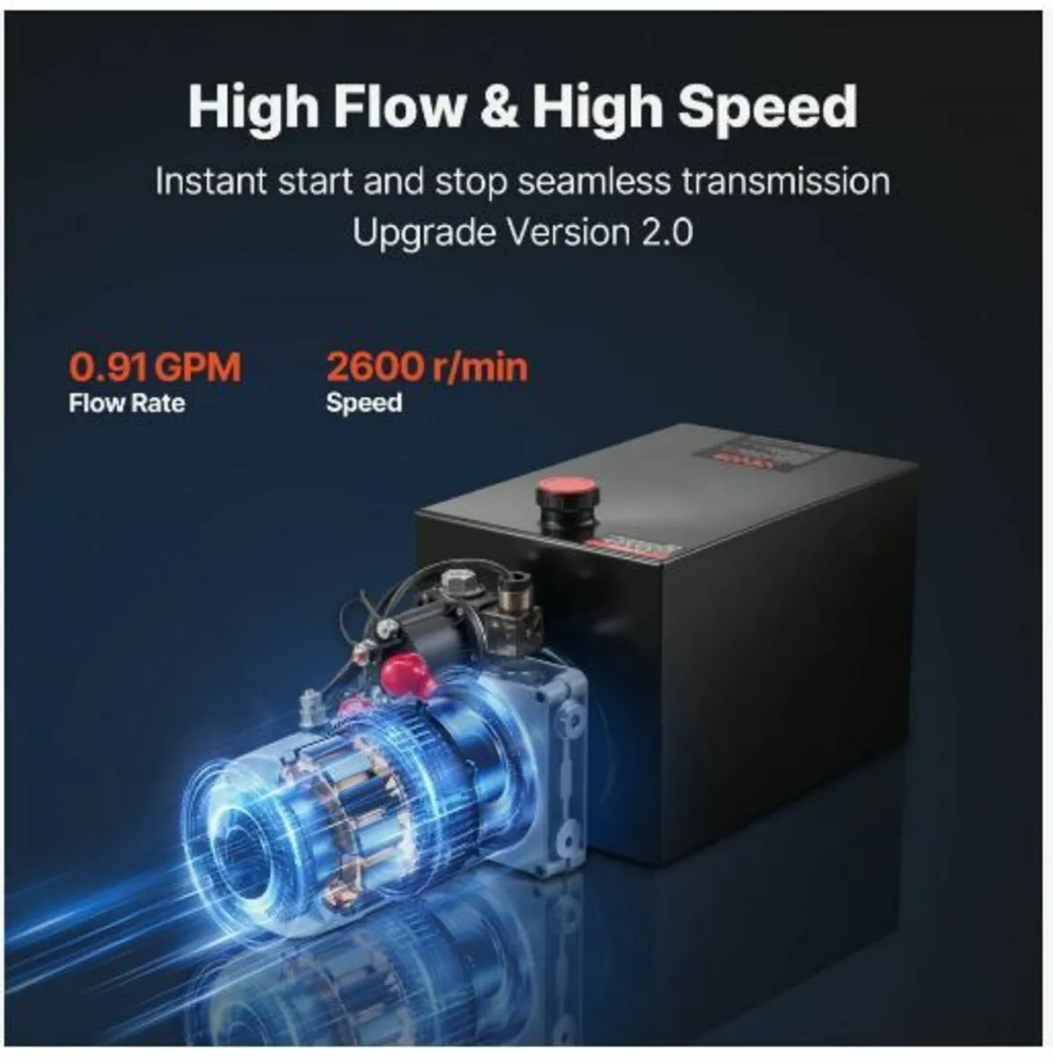 10 L Hydraulic Power Unit, Single Acting Dump - Image 3