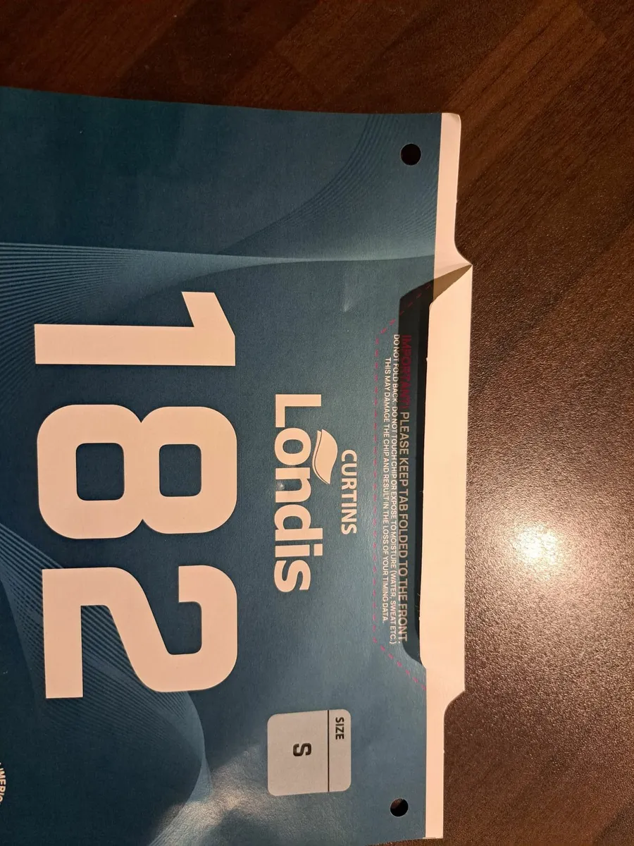 10km Adare run chipped number