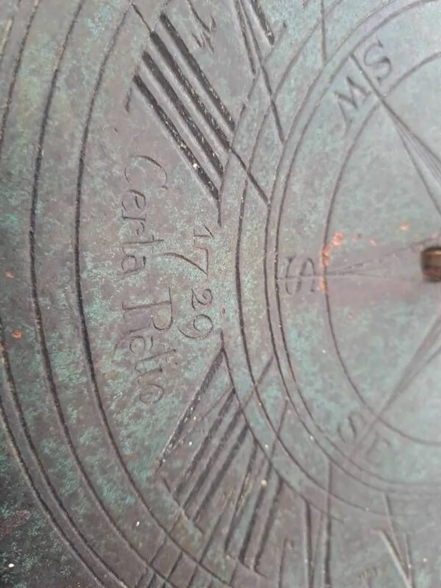 antique solar cadran from 1729 ship - Image 3