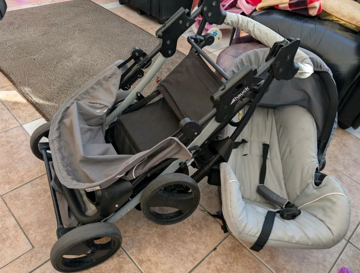 Hauk 3 in 1 stroller