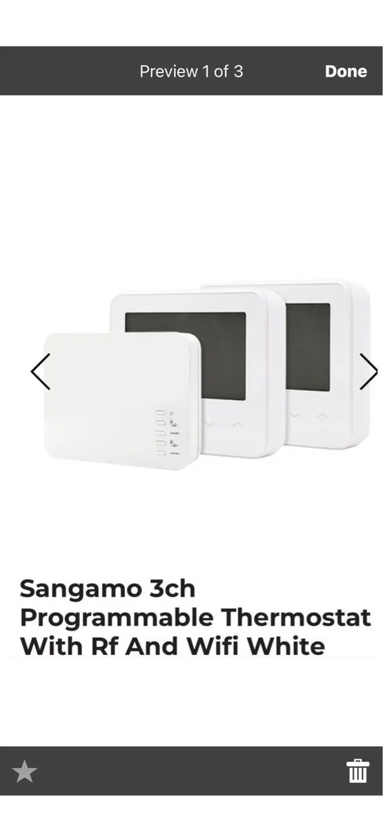 Sangamo heating controls - Image 1