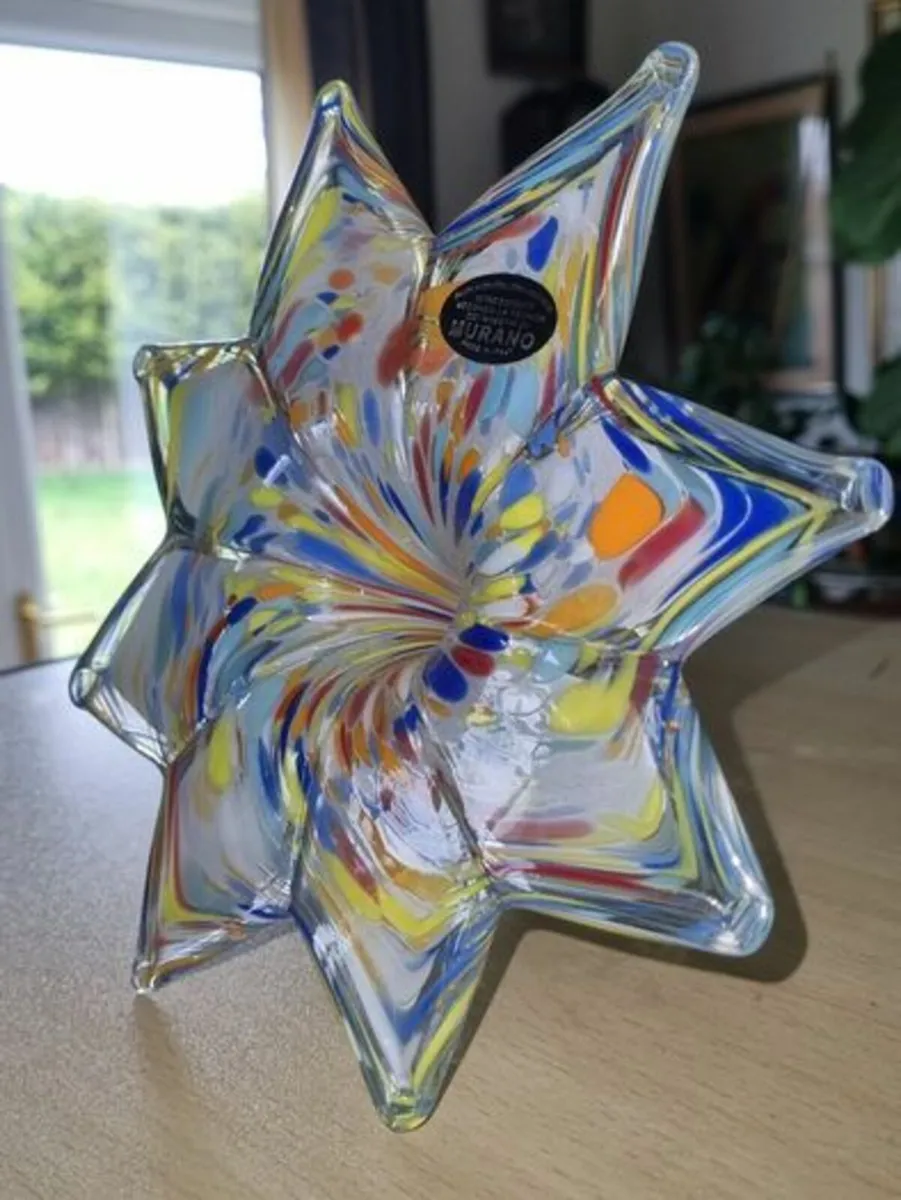 Murano glass flower - Image 3