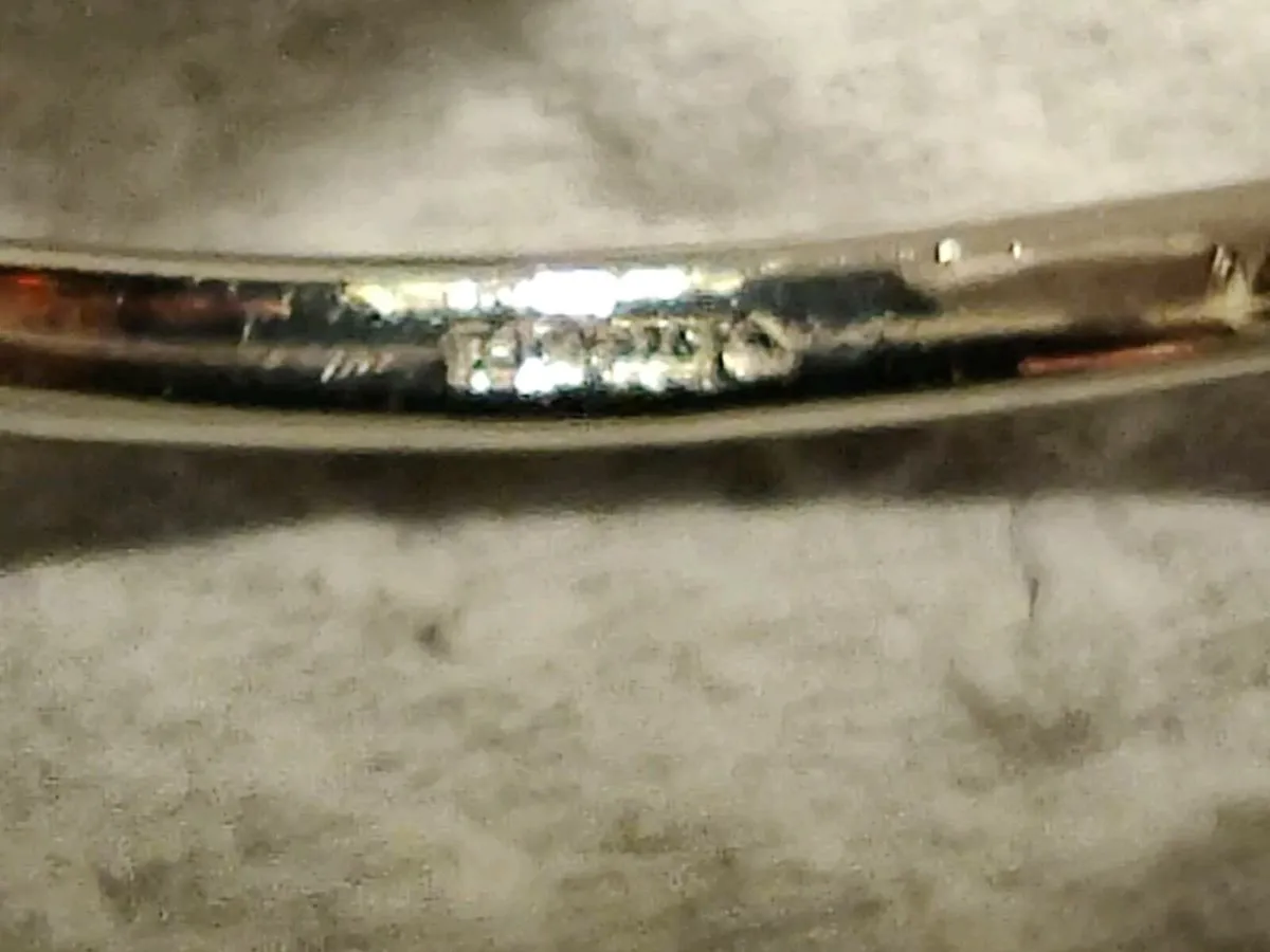 RARE, PINK TOURMALINE, 9CT White Gold New Ring ! - Image 2