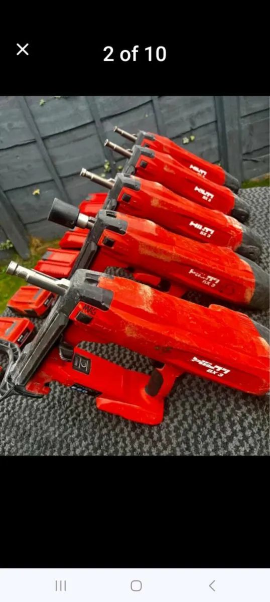 Cordless Hilti Nail guns - Image 4