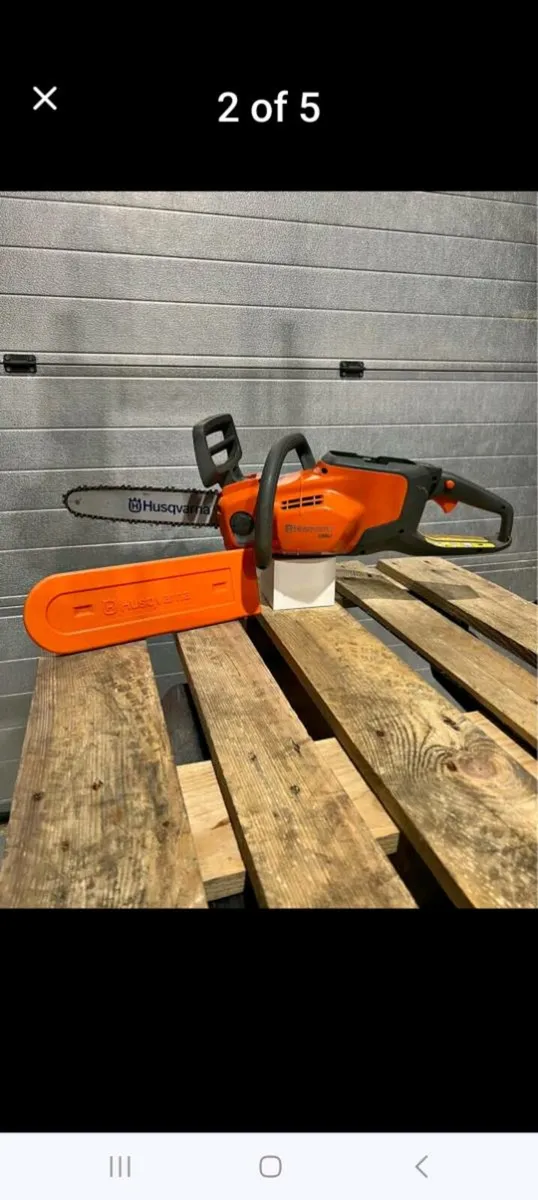 Cordless HUSQVARNA CHAIN SAW AND STRIMMER (BARE - Image 2