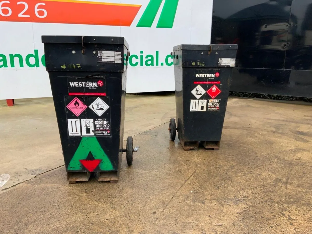 2019 WESTERN 105lts FUEL DELIVERY CADDY......1148. - Image 4