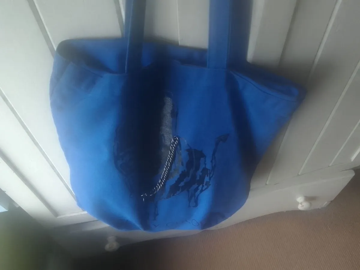 See by Chloe cobalt blue canvas shopper bag - Image 1