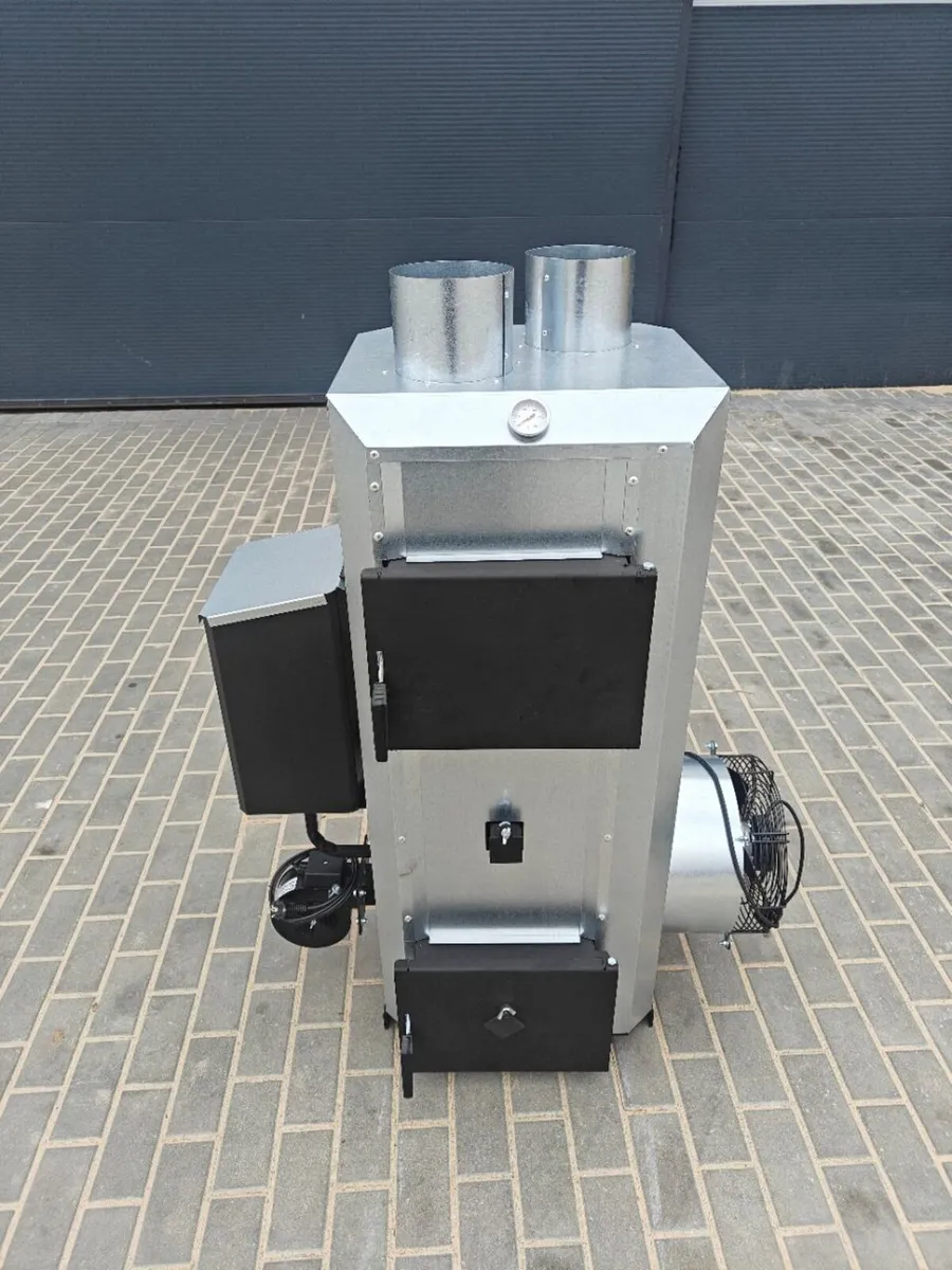 NG30 kw air heater (up to 400 m2) forusedoil+wood - Image 4
