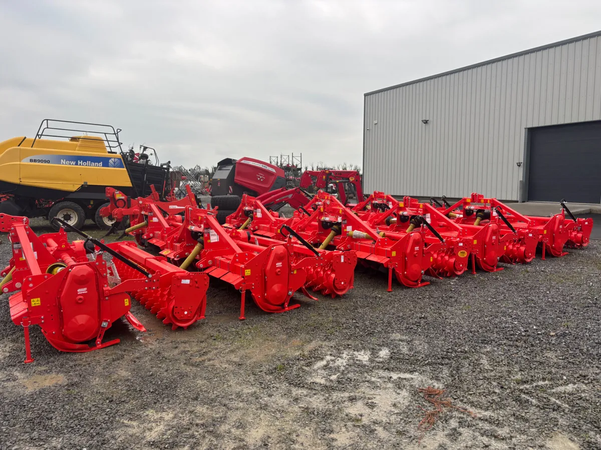 Maschio 3mtr Rotavators c/w packer Roller in stock - Image 2