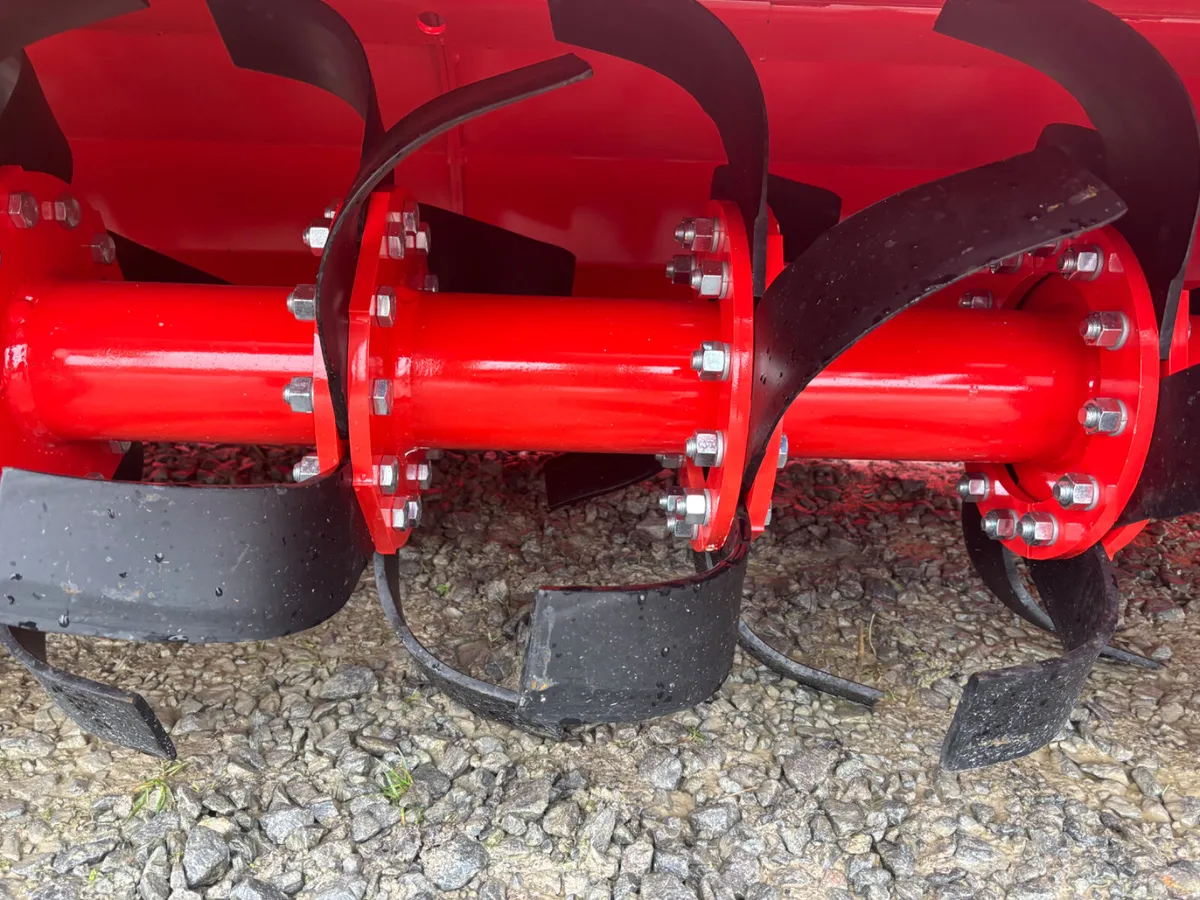 Maschio 3mtr Rotavators c/w packer Roller in stock - Image 4