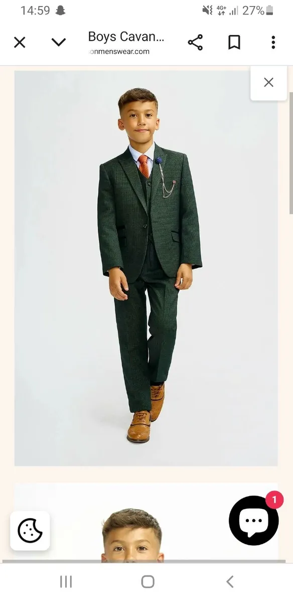 Boys communion suit - Image 3
