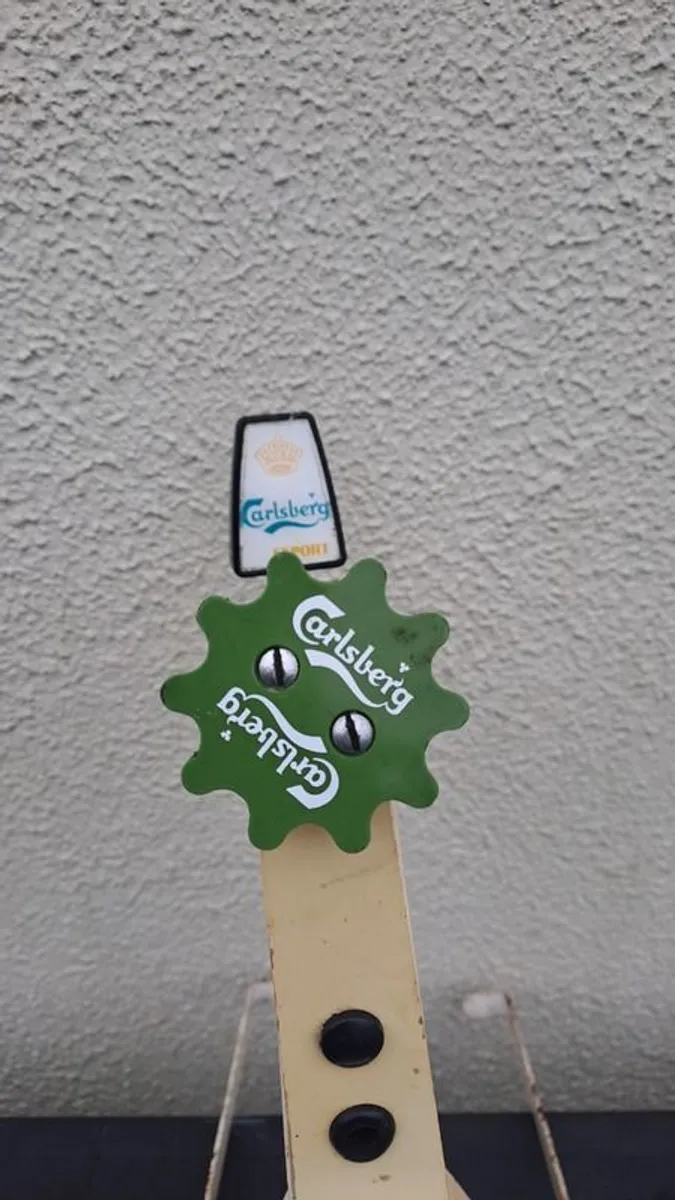 rare vintage carlsberg beer tap - Image 3