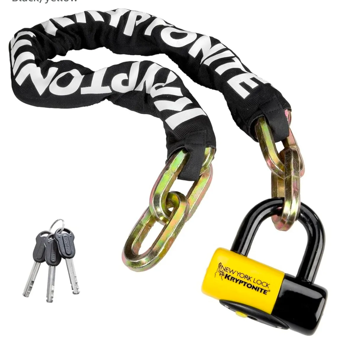 New York Kriptinite 14mm Security chain and lock - Image 1