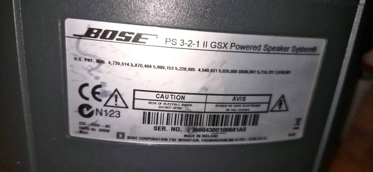 Bose Home Theater Speaker System DVD/CD/FM/AM - Image 2