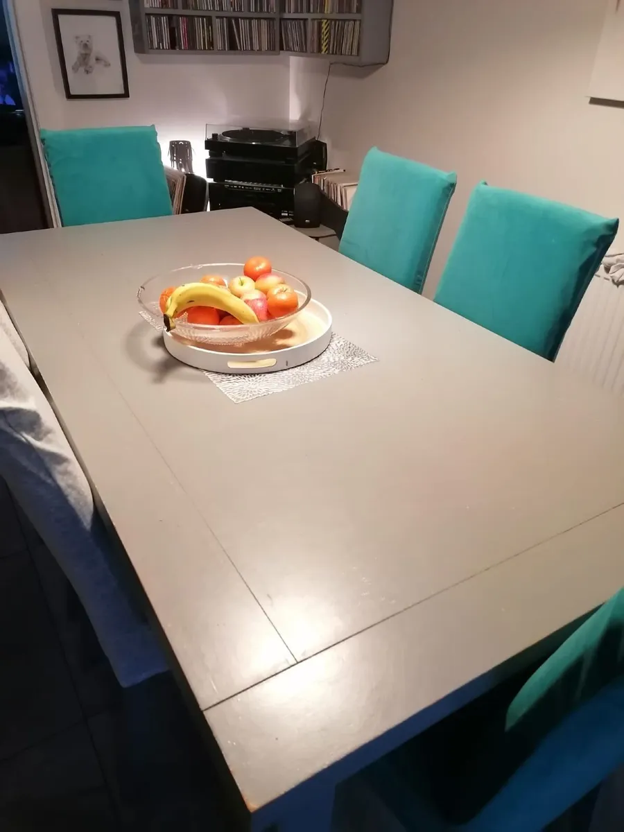 Dining Table & 6 Chairs - Image 3