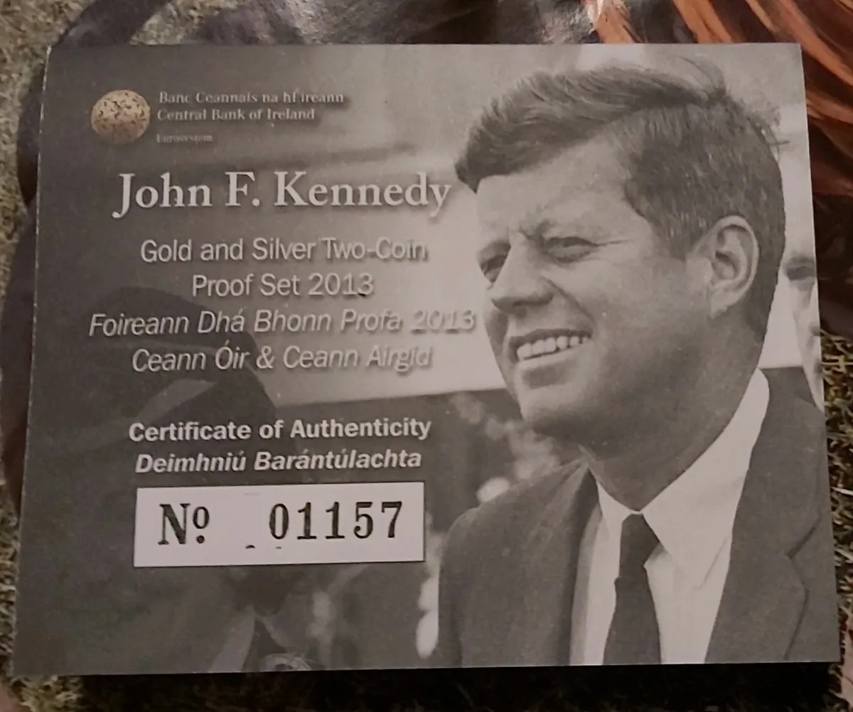 John f kennedy  coin set - Image 2