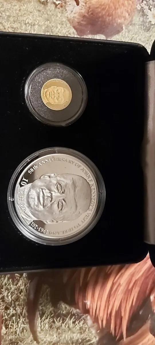John f kennedy  coin set - Image 1