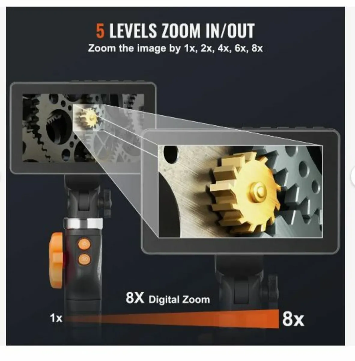 Articulating Borescope Camera with Light - Image 3