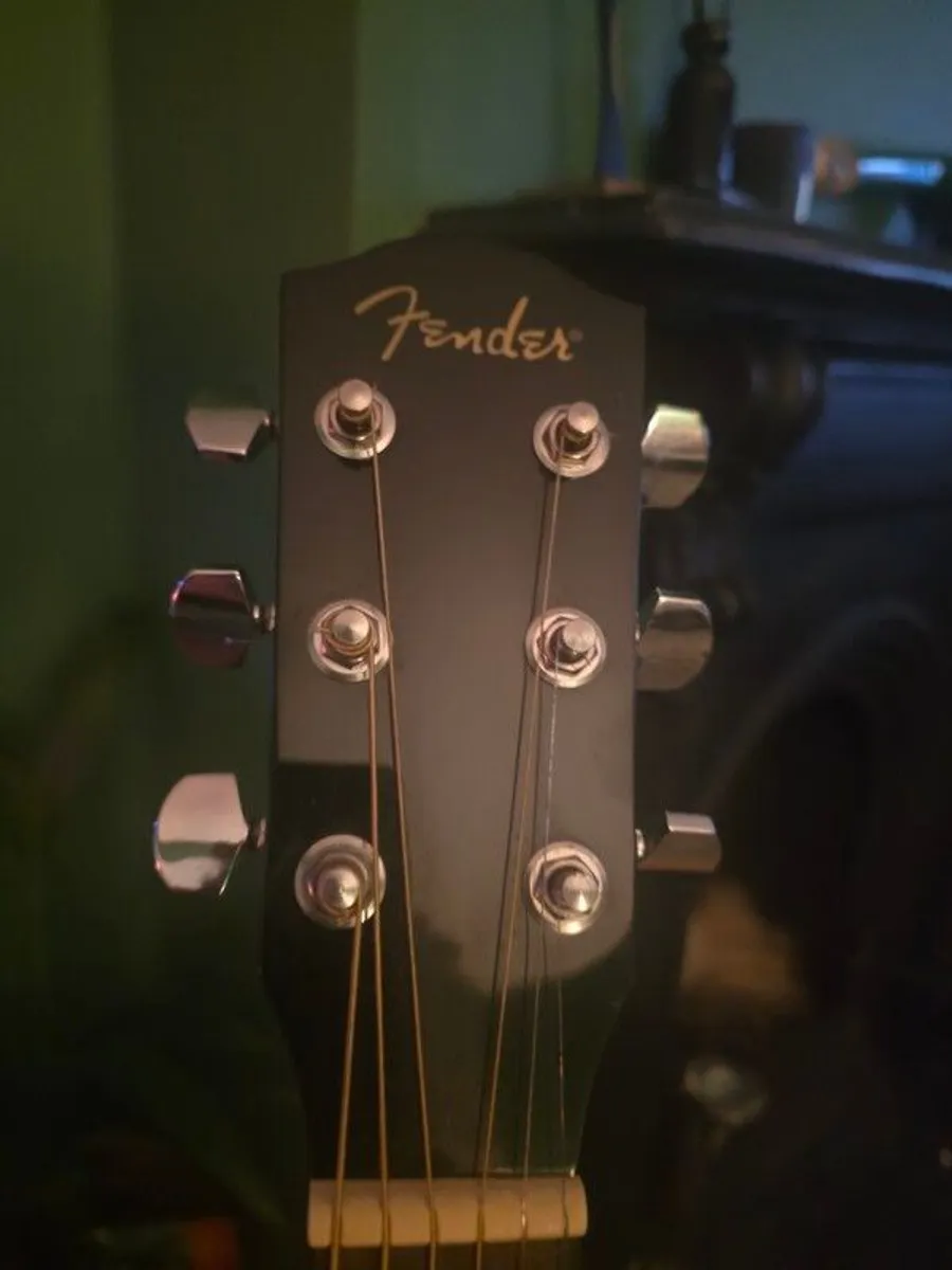 Fender CD-60SCE Acoustic - Image 3