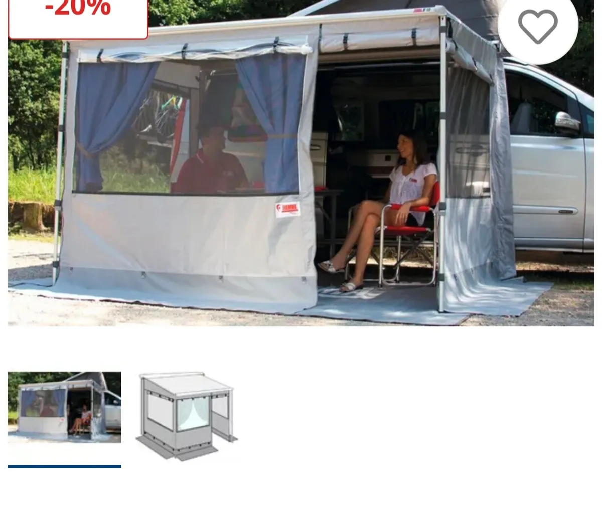 Fiamma awning for 45s