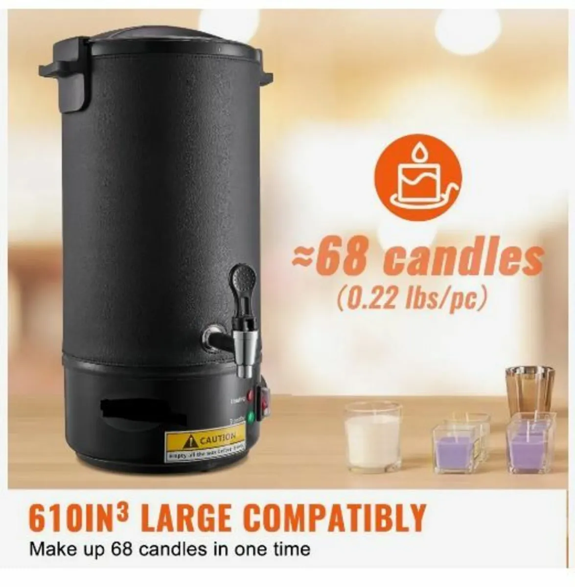 Wax Melter for Candle Making 10Liter - Image 4