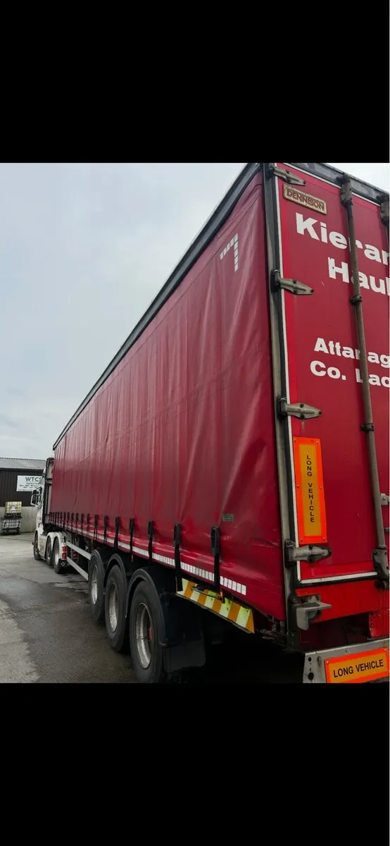 Dennison coil carrier curtain side trailer - Image 2