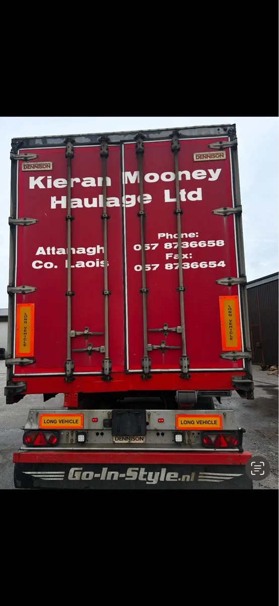 Dennison coil carrier curtain side trailer - Image 3