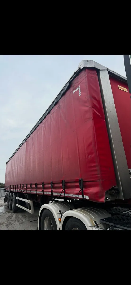 Dennison coil carrier curtain side trailer - Image 4