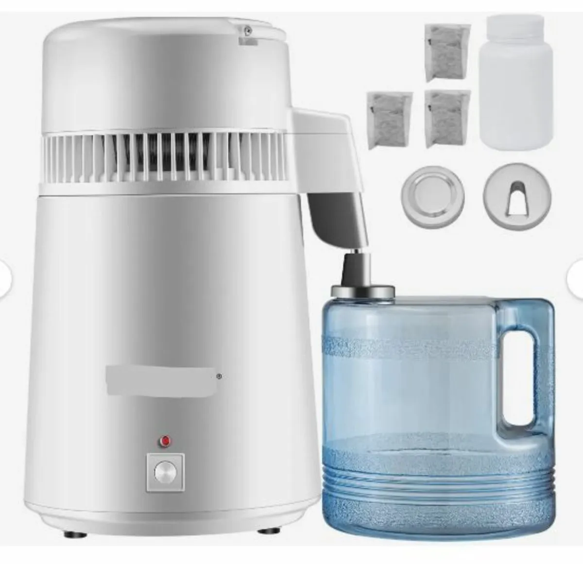 Pure Water Distiller 4L Stainless Steel - Image 1