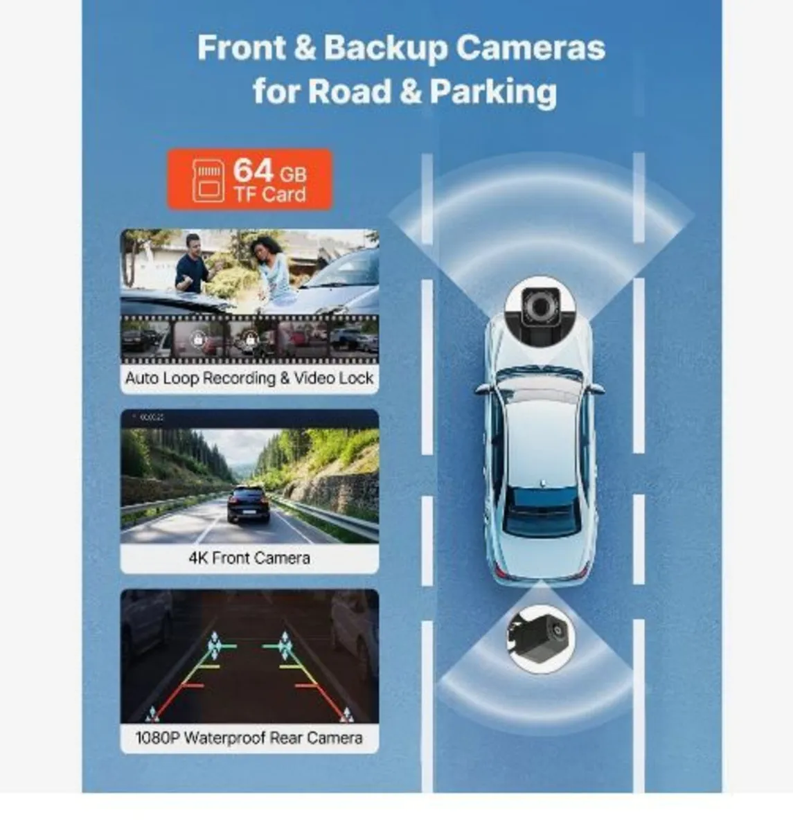 Wireless Car Stereo, 254 mm - Image 4