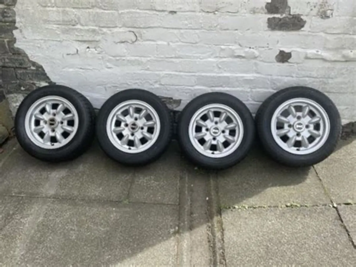Classic Mini wheels - 12x5” mini lite style
