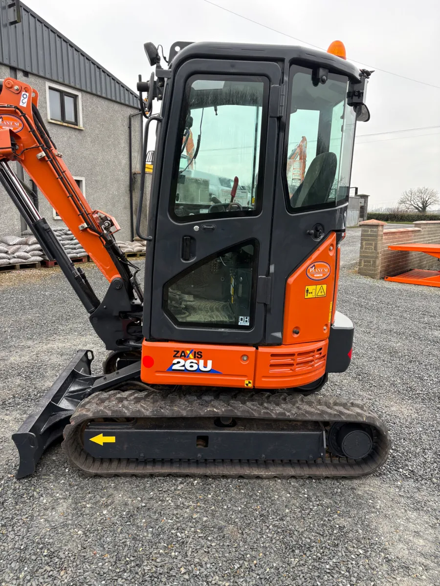 2021 Hitachi zx26u-6 low Hours Finance arranged - Image 2
