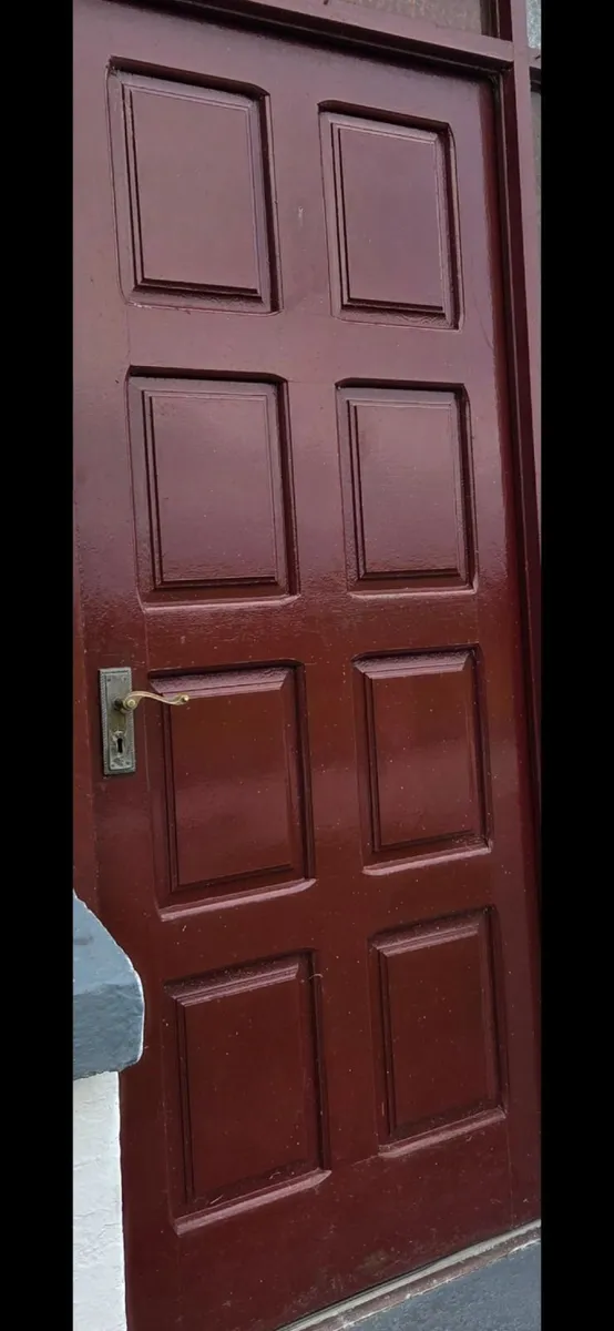 Teak Front Door