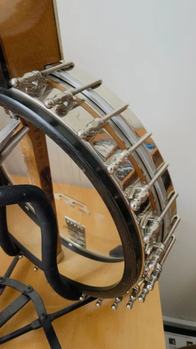 Vintage Style R Whyte Laydie Tenor Banjo - Image 4