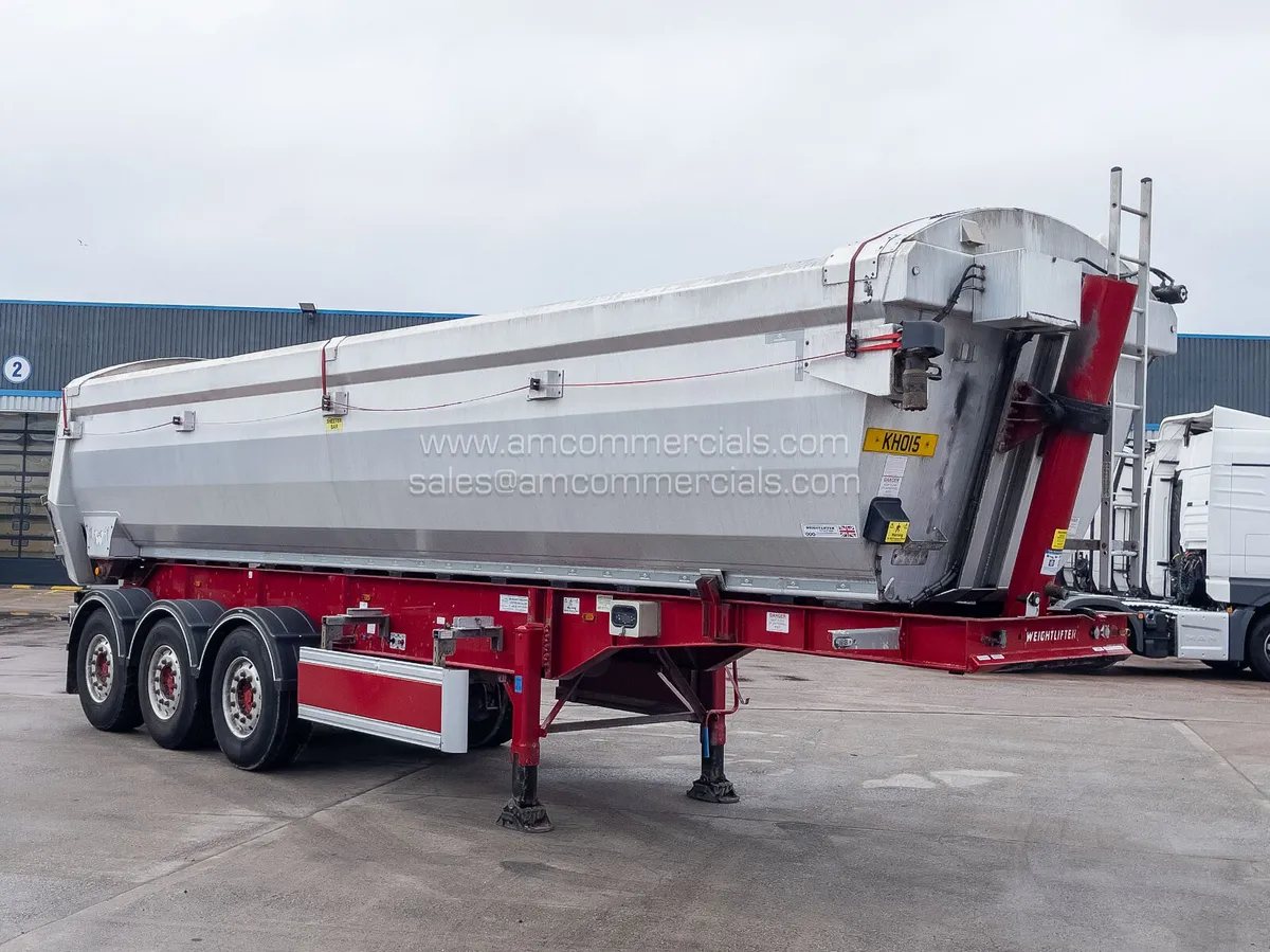 2021 WEIGHTLIFTER HALF-PIPE TIPPING TRAILER - Image 1