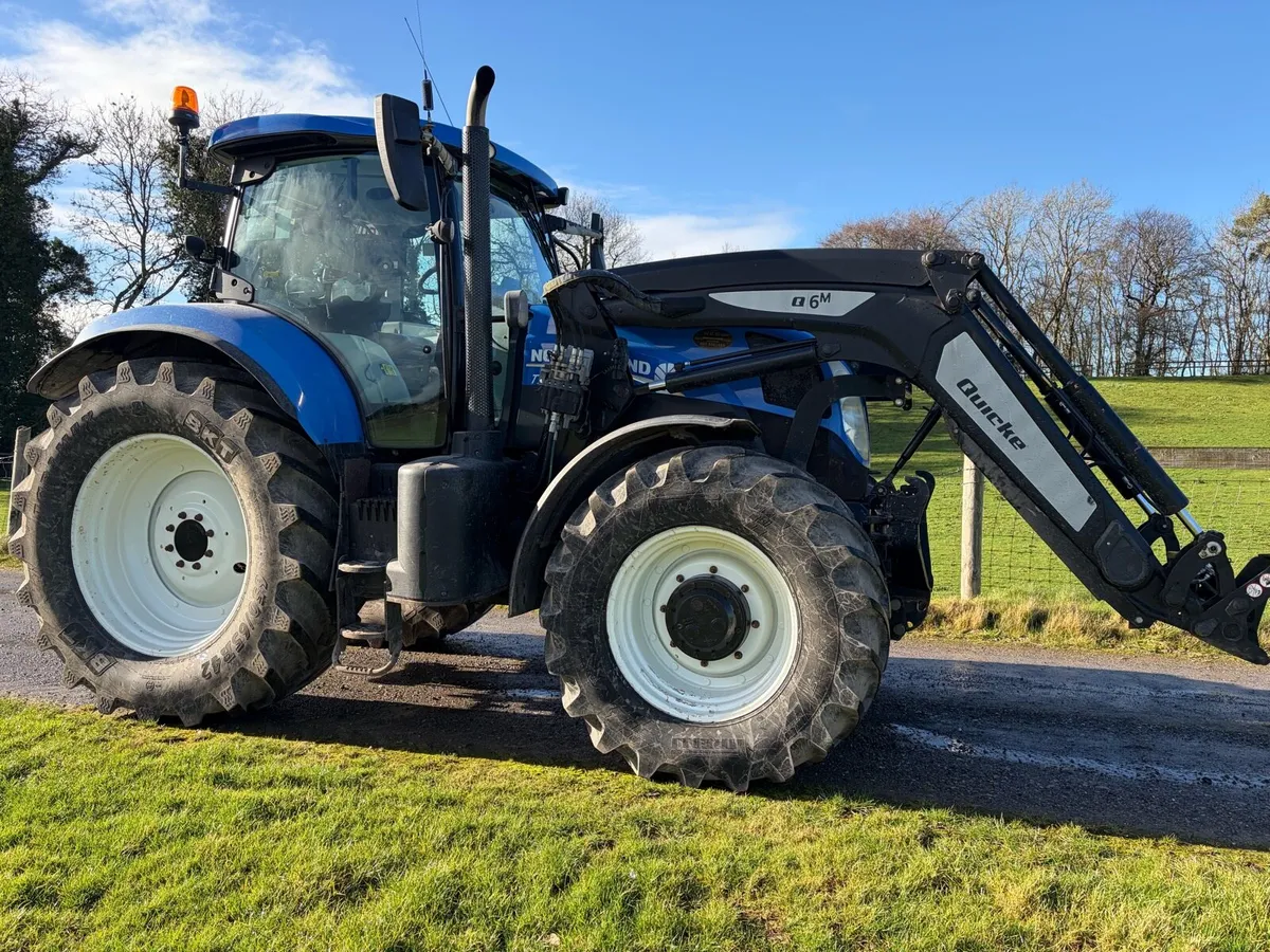 New Holland T7.210 c/w Quicke 6M Loader - Image 2