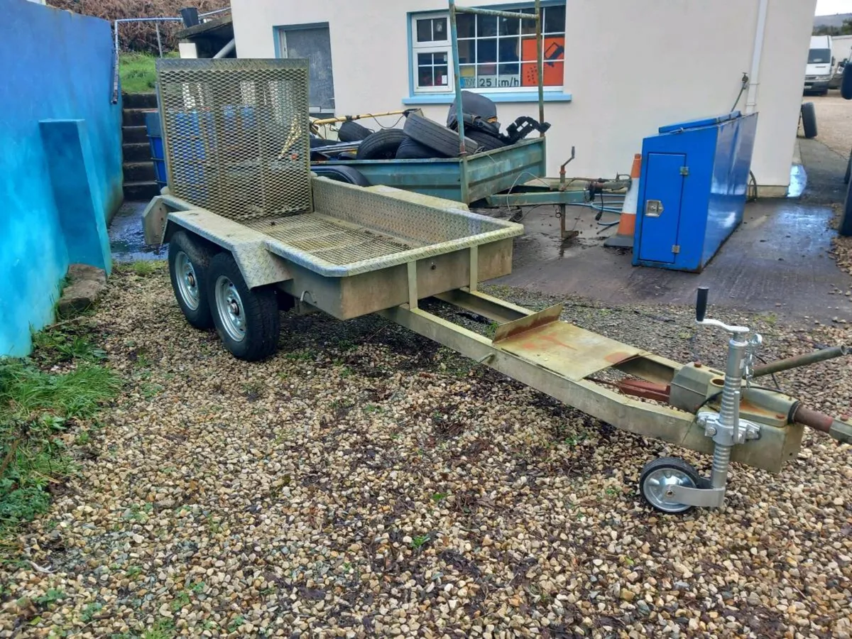 Mini digger trailer - Image 2