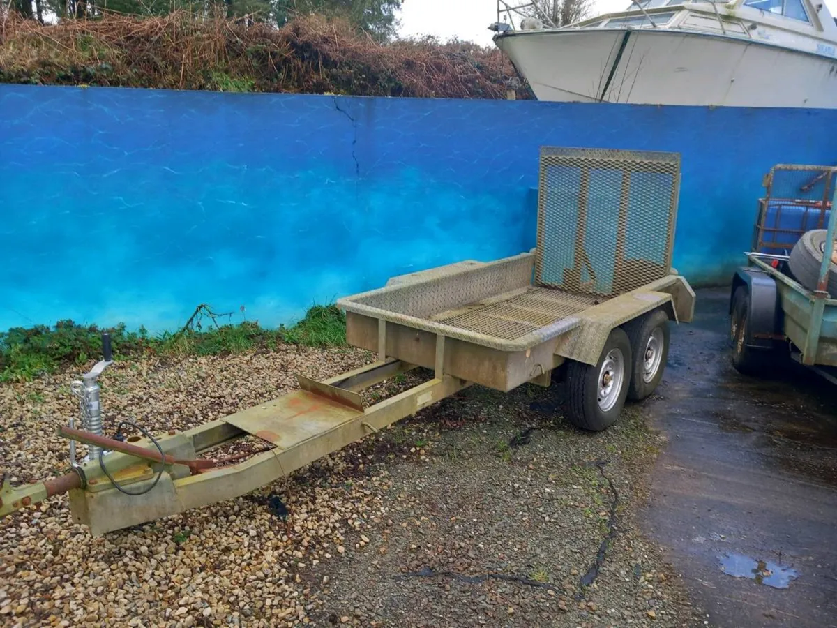 Mini digger trailer - Image 1