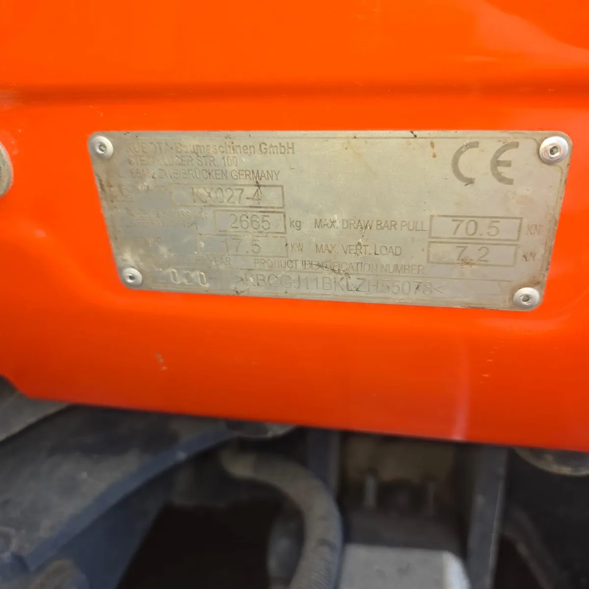 Kubota Excavator - Image 3